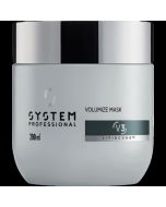 System Professional V3 Volumize Mask 200ml – Masque Volumateur Fortifiant pour Cheveux Fins