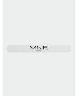 MNP Lime à ongles droite blanche 100/180 - Pack de 6 pièces