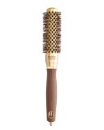 Olivia Garden Expert Blowout Shine 25/40 mm Or & Marron – Brosse Ronde Professionnelle