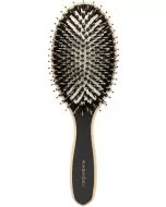 Kashoki Brosse Ovale en Bois – Poils Sanglier & Nylon, Coussin Pneumatique