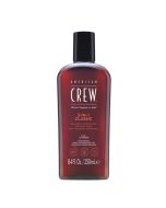 American Crew 3-en-1 Classic 250ml – Shampoing, Soin et Gel Douche