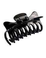 A&A Hair Beauty Pinces Crabe 3,5 cm Noir (Lot de 4)