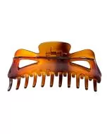 A&A Hair Beauty Pince Crabe 14cm Havane - Maintien Professionnel