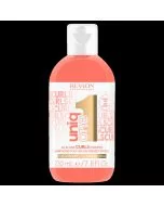 Revlon Uniq One Curls Shampoo 230ml - Shampooing Nourrissant pour Cheveux Bouclés