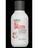 KMS All Smooth Shampoo 75ml - Lissage Anti-Frisottis pour Cheveux Secs