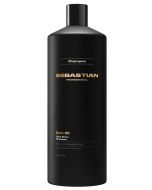 Sebastian Dark Oil Shampoo 1 L - Shampooing aux Huiles Précieuses