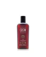 American Crew 3-en-1 Tea Tree 250ml - Shampoing, Après-Shampoing et Gel Douche