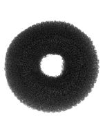 Efalock Anneau à Chignon Extra Haut 10cm Noir - Boudin Professionnel pour Coiffures Volumineuses