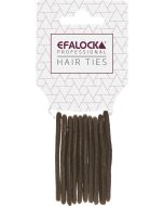 Efalock Élastiques à Cheveux Marron 10 Pièces