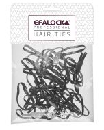 Efalock Élastiques Rasta Épais/Grands Noir 100 pièces