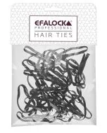 Efalock Élastiques Rasta Épais/Grands Noir 100 pièces