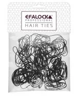 Efalock Élastiques Rasta fins/petits noirs 100 pcs