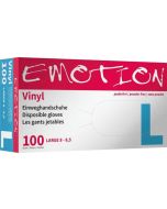 Efalock Gants en Vinyle Emotion L Poudrés (100 pcs)