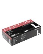 Efalock Gants Nitrile Noirs Non Poudrés Taille L - Protection Professionnelle