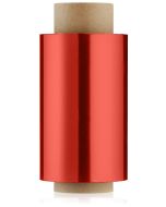Efalock Papier Aluminium pour Mèches Rouge 150m/15µ/12cm - Lot de 2 Rouleaux