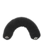 Efalock Rouleau à Chignon 18cm Noir avec Bouton Pression