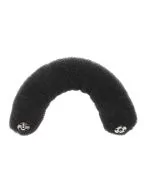 Efalock Rouleau à Chignon 18cm Noir avec Bouton Pression