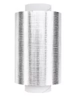 Fripac Papier Aluminium pour Mèches Super-Plus 15 µm Gaufré, 100 m x 12 cm Argenté