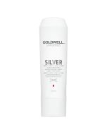 Goldwell Dualsenses Silver Conditioner 200ml - Soin Neutralisant pour Blonds Froids et Cheveux Gris