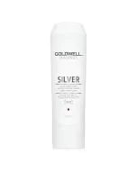Goldwell Dualsenses Silver Conditioner 200ml - Soin Neutralisant pour Blonds Froids et Cheveux Gris