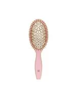 ILU Bamboo Brush Pink Flamingo - Brosse en Bambou Écologique Rose Vif