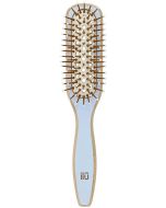 ILU Bamboo Brush True Blue - Brosse en Bambou Écologique et Antistatique