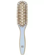 ILU Bamboo Brush True Blue - Brosse en Bambou Écologique et Antistatique