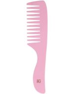 ILU Peigne en Bambou Pink Flamingo - Antistatique et Écologique
