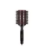Lussoni Brosse Ronde en Bois ø 65 mm - Volume et Lissage Professionnel pour Cheveux Longs
