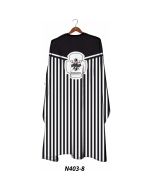 Novon Professional Cape Barber Stripes Black/Gold/White - N403 8