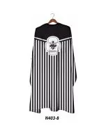 Novon Professional Cape Barber Stripes Black/Gold/White - N403 8