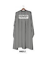 Novon Professional Cape Barber Super Red avec Logo - N403 2