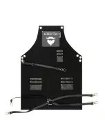 Novon Professional Tablier Barbier Cuir PU 61 x 80 cm - 001