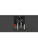 Olivia Garden Silk Cut PRO - Set 2 Ciseaux Professionnels RH 5,75'' + Effileur