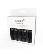 Sibel Gator Pinces de Séparation 11cm Noir - 6 Pièces