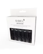 Sibel Gator Pinces de Séparation 11cm Noir - 6 Pièces