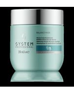 System Professional B3 Balance Mask - Masque Hydratant Apaisant pour Cuir Chevelu Sensible 200ml