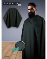 Trend Design Cape de Barbier Noire - Protection Professionnelle Coiffure