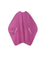Trend Design Cutting Cape Peignoir de Coupe Violet Rose 135x150cm