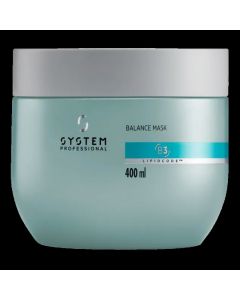 System Professional Balance Masque B3 400ml - Soin Professionnel Cuir Chevelu Sensible