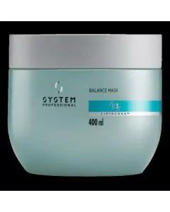 System Professional Balance Masque B3 400ml - Soin Professionnel Cuir Chevelu Sensible