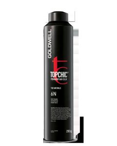 Goldwell Topchic 4NN Coloration Permanente 250ml - Couverture Parfaite des Cheveux Gris