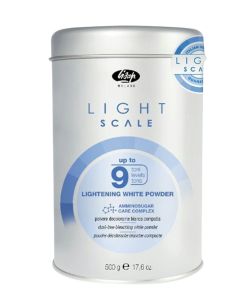 Lisap Light Scale Up to 9 - Poudre Décolorante Professionnelle 500g