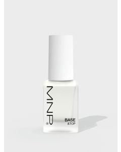 MNP NAIL CARE Base & Top 301 - Vernis 2-en-1 Base et Top Coat Professionnel