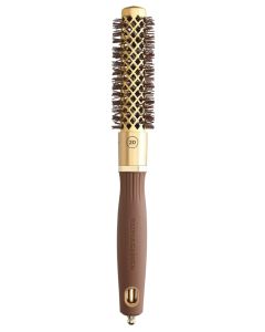 Olivia Garden Expert Blowout Shine 20/35 mm Or &amp; Marron