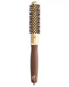 Olivia Garden Expert Blowout Shine 20/35 mm Or &amp; Marron