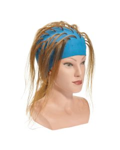 Efalock Bonnet à Mèches en Caoutchouc Bleu - Professionnel Réutilisable