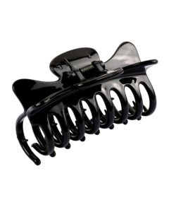 A&A Hair Beauty Pinces Crabe 3,5 cm Noir (Lot de 4)