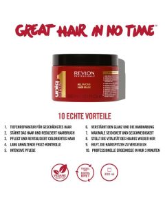 Revlon Uniq One Supermask 300ml - Masque Capillaire Intensif Réparateur