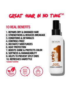 Revlon Uniq One Treatment Coconut 150ml - Soin Sans Rinçage Multifonction